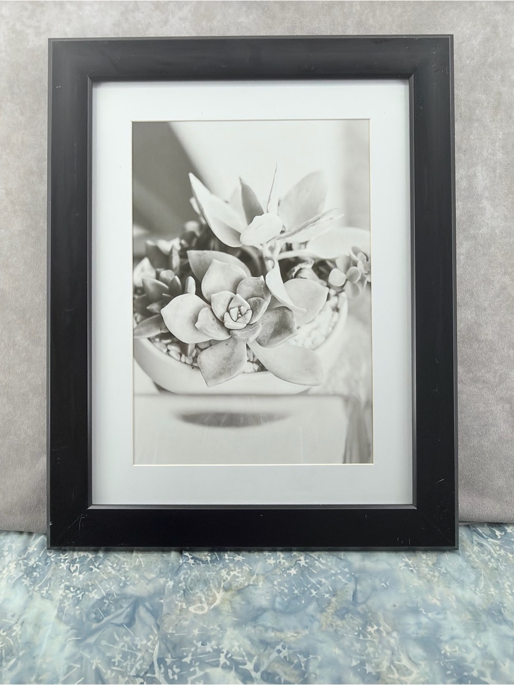 Hobby Lobby Black Framed Succulent Wall Art